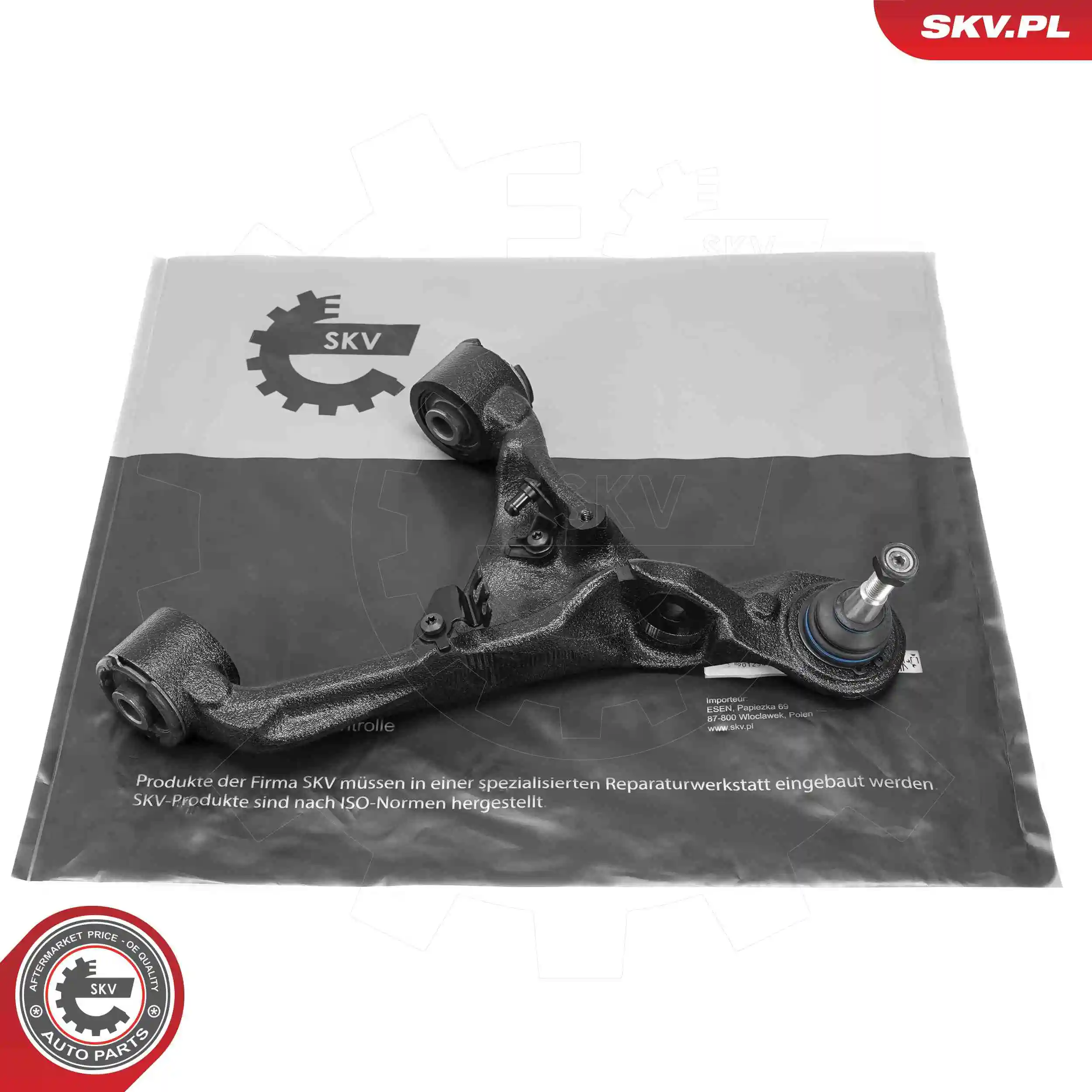 Control/Trailing Arm, wheel suspension